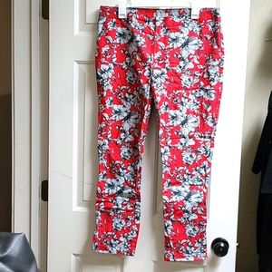 Red And Gray Forever 21 Pants